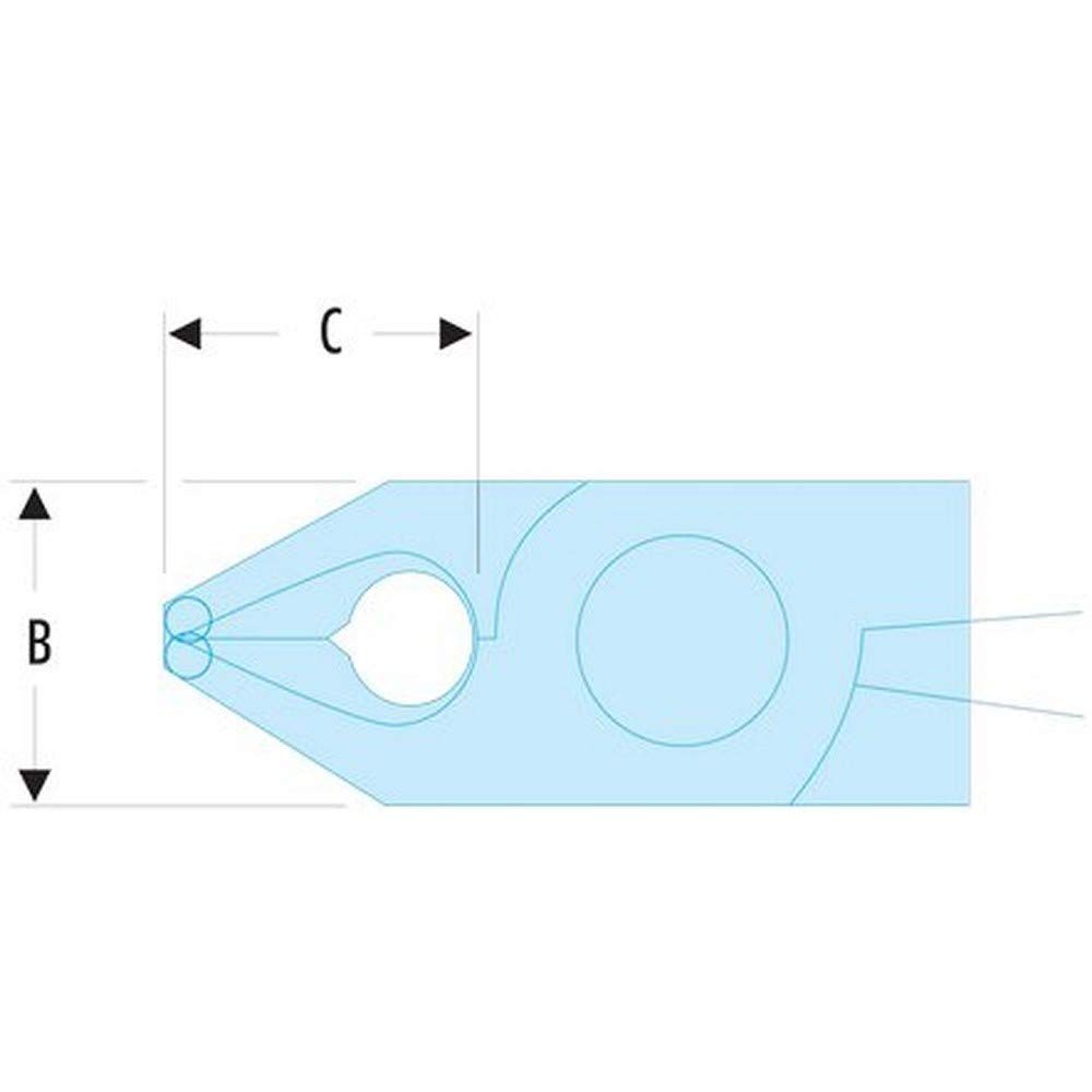 FACOM 429.E elektroniczne obcinaczki boczne 70 g, model, antystatyczne, Cu-Ni 0,2 – 1,0 mm, 1 sztuka