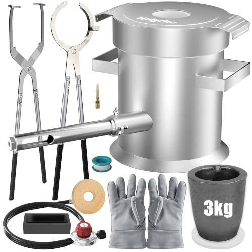 Nelyrho 3KG Propane Melting Furnace