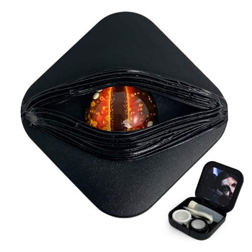 UpaClaire Contact Lens Case Red Devils Eye