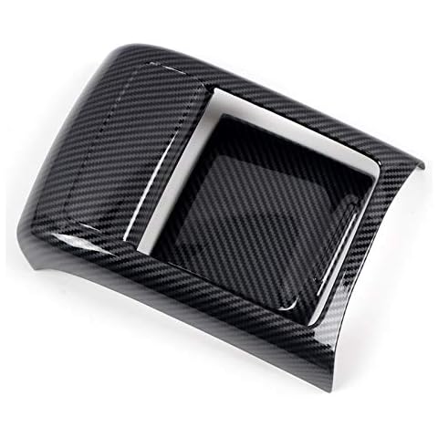 Yuanyuan Fit for Subaru WRX/WRX STI 2015 2016 2017 Accessories ABS Carbon Fiber Interior Rear Air Vent Panel Cover Trim 2pcs Car Styling Cover