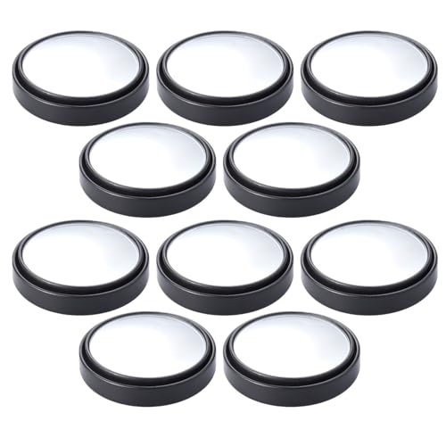 Miroir d'angle mort convexe rond pour voiture et camion | Lot de 10 paires