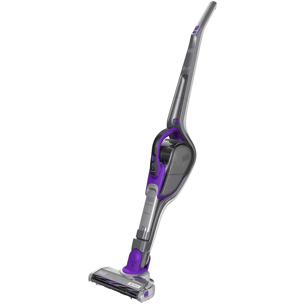 BLACK+DECKER SVJ520BFSP-GB 2-in-1 Li-Ion Smart Tech Stick Vac Pet Range, 36 W