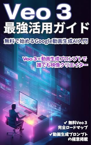Veo 3 最強活用ガイド　無料で始めるGoogle動画生成AI入門: Veo 3 × 動画生成プロンプトで、誰でも映像クリエイターのサムネイル