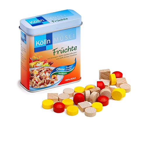 Erzi Pausenbox aus Holz, Kaufladenartikel für Kinder, Rollenspiele – Bild 4