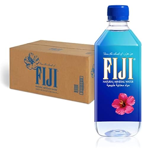 Fiji Water Natural Artesian Water 500 ml - Caja con 24 pzas