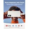 256GB Phone Flash Drive Photo Stick, USB Memory Stick for Photo Video Backup & Storage, No APP Required, Compatible with iPhone iPad Android PC, Bright Silver