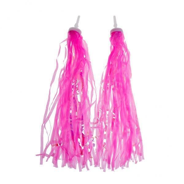 LOOM TREE® 3xBike Streamers Tricycle Kids Girls Handlebar Grip Tassels 2 Pack Pink | Cycling | Bicycle Components & Parts | Handlebar Grips Tape & Pads-image-45