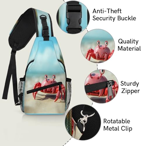 Bolso Sling para mujeres y hombres unisex miniatura 3