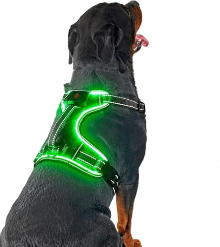 Imbracatura per cani No Pull Light Pettorina per cani di taglia piccola, media e grande, con impugnatura morbida