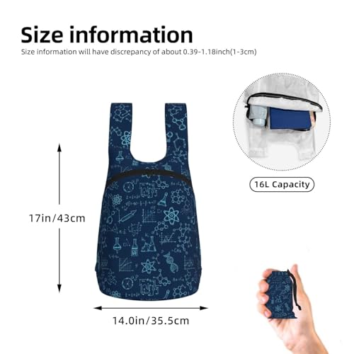 Mochila plegable ligera para senderismo y viaje miniatura 3