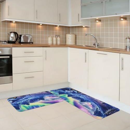 Tapetes de cocina acolchados Glacier Sky: comodidad para tus pies mientras cocinas 3
