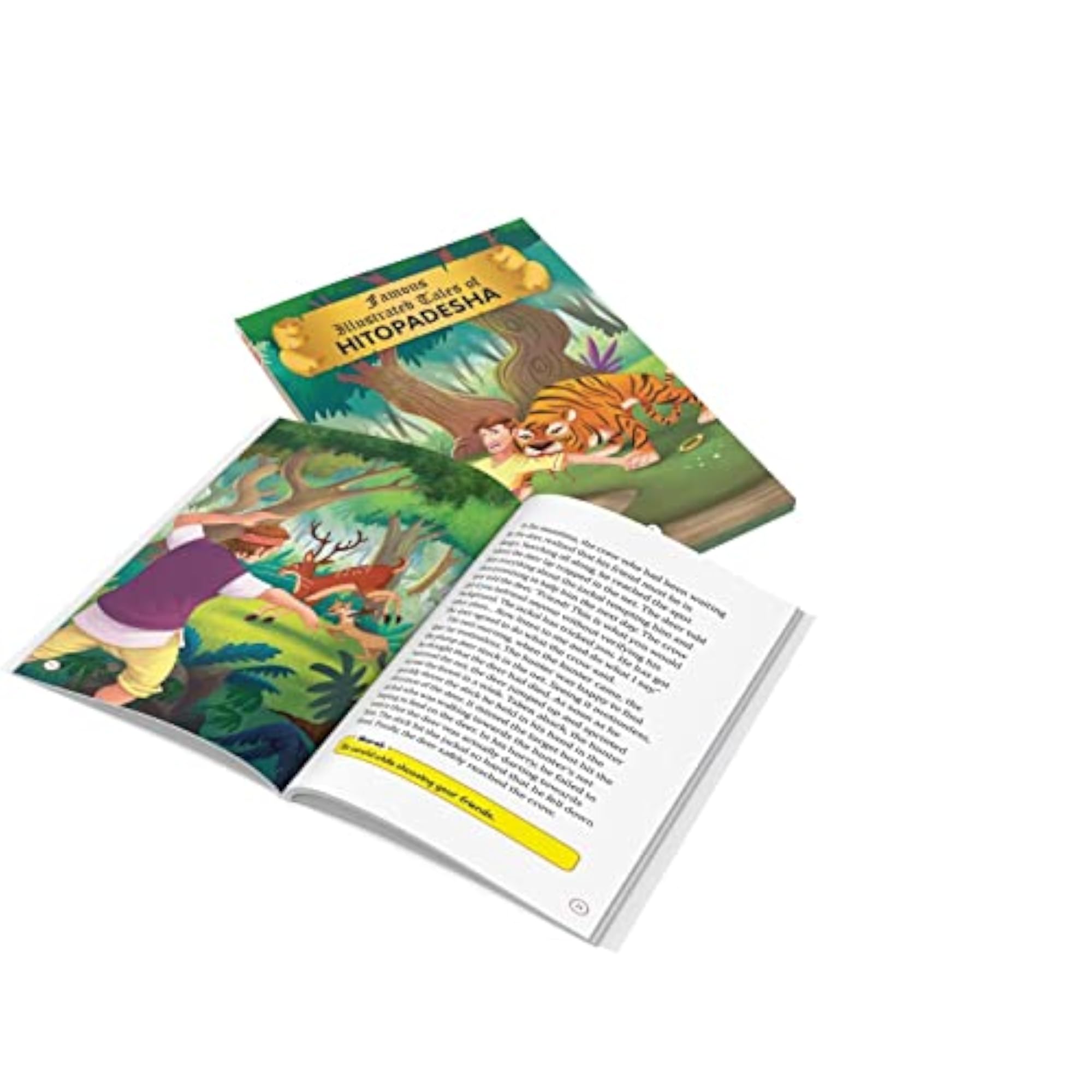 Hitopadesha (Illustrated) [Paperback] Maple Press