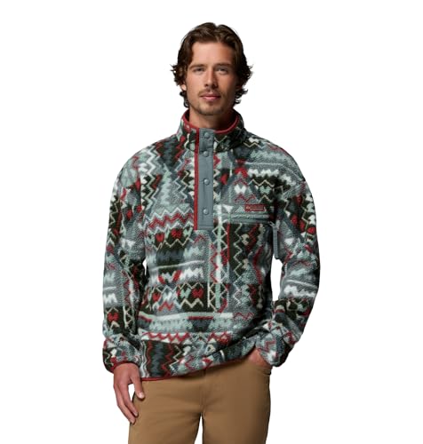 Image of Columbia Helvetia II Printed Half Snap Fleece