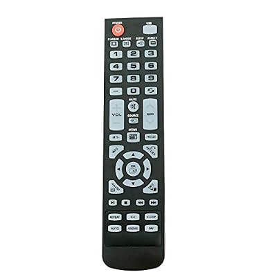 Remote Control Replacement for Element TV ELEFW195 ELEFT222 ELEFW247 ELEFW248 ELEFW328 ELEFT407 ELEFW504 ELEFW505 ELEFT506 ELEFW581