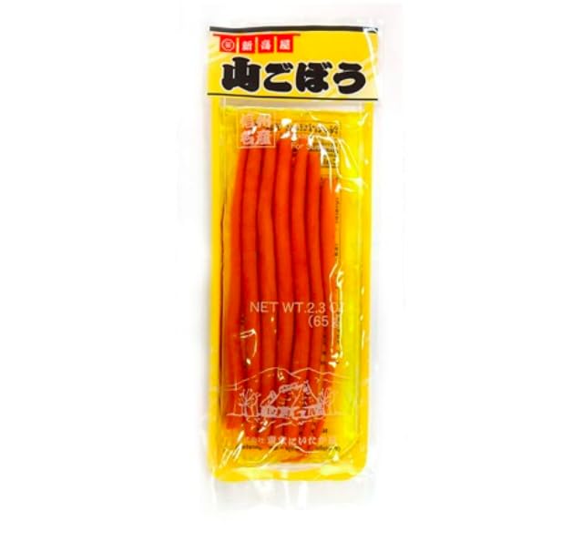 NIITAKAYA Yamagobo Japanese Pickled Burdock Root for Sushi Roll Small 2.3oz