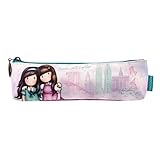 Approx size: 22.5 x 7.5 x 3cm Gorjuss Cityscape Friends Walk Together Pencil Case