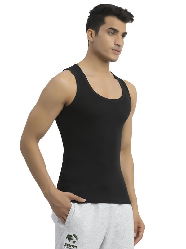 Image of John Players Classic Ribbed Cotton Vest