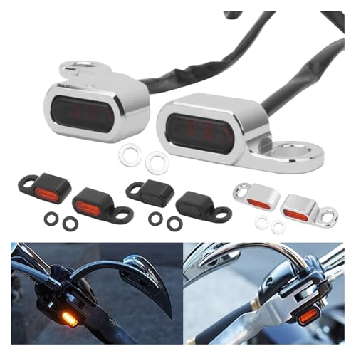Clignotants moto LED de qualité pour Harley Davidson Touring Electra Glide - 3