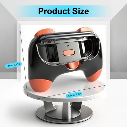 Viechoes Juego de 2 mando nintendo switch 2 accesorios compatibles con Nintendo Switch 2 Joy-Con,Diseño ergonómico,Cómodo Soporte switch 2 grip - imagen 4