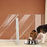 Yootiko Klar Elektrostatische Wandschutzfolie 40 × 200 cm, Wandschutzfolie Transparent ohne Klebstoff, Spritzschutz Wandfolie für Wände, Küche, Möbel, Büro, Schule