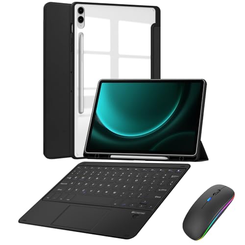 Étui clavier Samsung Galaxy Tab S10 idéal pour travailler en déplacement avec S Pen