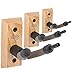 String Swing Violin Hanger Wooden Wall Mount for Home & Studio CC01V-O Hardwood Oak (3 Pack)