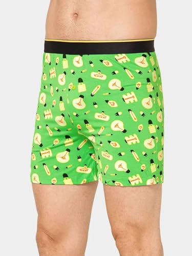 Image of Bummer Micro Modal Boxer Shorts for Men - Ultra Soft & Breathable, 3 Times Softer Than Cotton, Anti-Bacterial, Stretchable for Ultimate Comfort & Style, Pack of 1 (A Shark Tank Product)