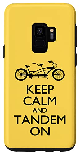 Funny Tandem Bike Keep Calm and Tandem On Cycle Cycling Case