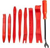 Auto Trim Removal Tool Set (No Scratch Plastic Pry Tool Kit) - Auto Trim Tool Kit Car Tools, Easy Door Panel Removal Tool, Fastener Removal, Clip, Molding, Dashboards, Interior Trim Tools