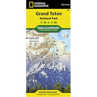 Trails Illustrated Map Grand Teton National Park