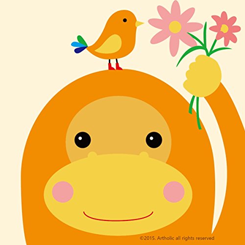 Colour Talk DIY Oil Painting, Paint by Number Kits for Kids - Smiling Monkey 8