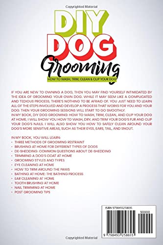 DIY Dog Grooming: How to Wash, Trim, Clean & Clip Your Dog: Teeth & Eye Care for a Healthy Pooch Puppy & Adult Dog Care - How to Pick the Right Products - Image 3