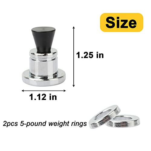 Aillsa 50332 Pressure Regulator Weight 5-10-15lb(3-Pieces Canner) Replacement Parts for Presto Pressure Cooker fit Models 0175001, 0178107,0175510, 0178410
