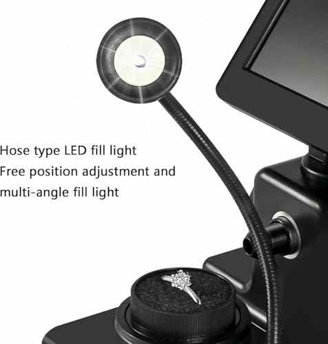 Microscope numérique LCD 50x-1000x avec éclairage LED pour contrôle précis de diamant - 4