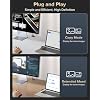 llano S850 Upgraded Type-C Wireless HDMI Transmitter and Receiver,Ultra 4K Decode Input 1080P@60Hz Output, Plug&Play 5G+2.4G and Audio for Phone/Tablet/Laptop/PC to Monitor/Projector/TV Box (Black)