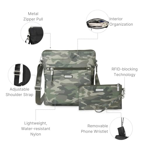 Image of Baggallini Go Bagg with RFID Phone Wristlet