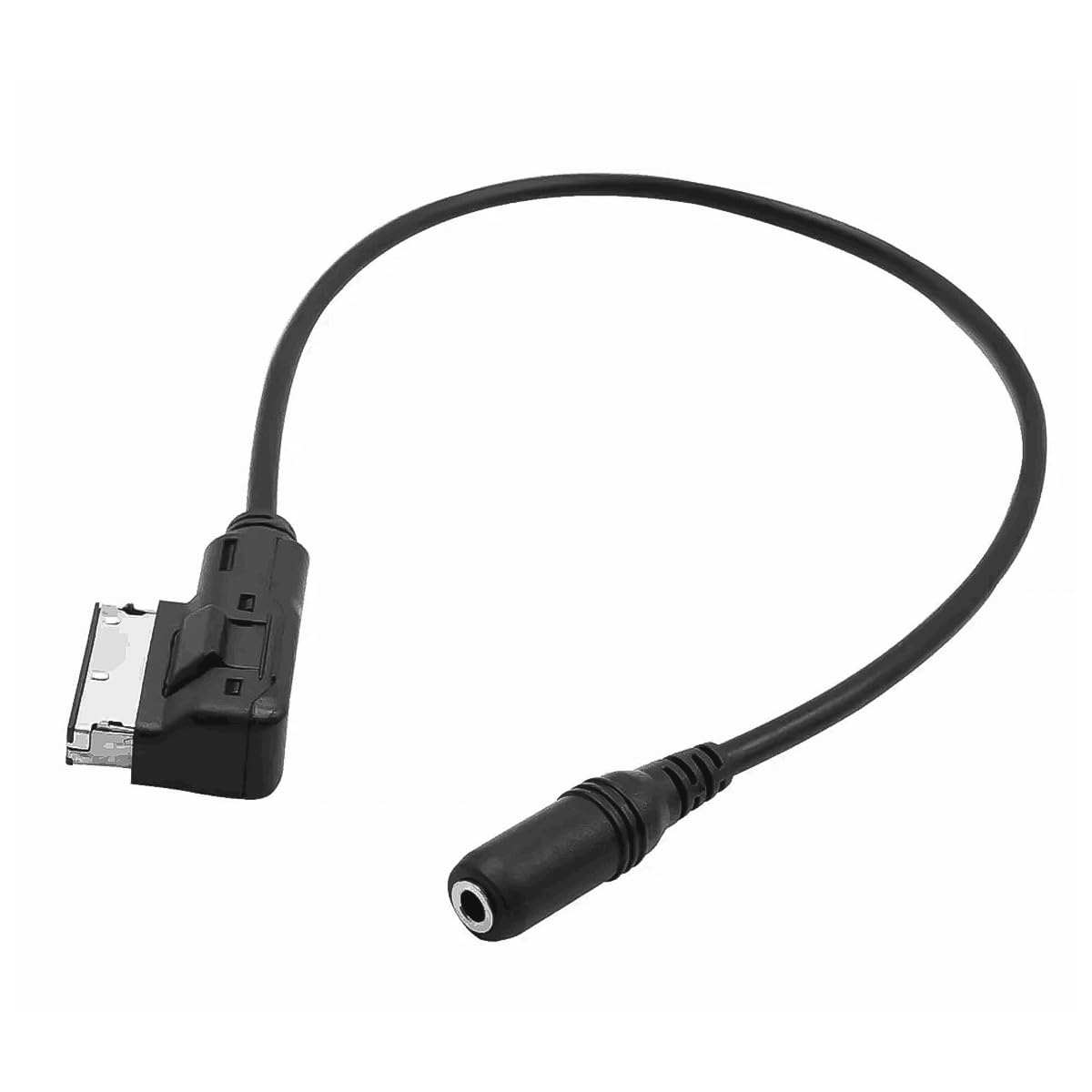 Muiltvoe Music Interface Cable Adapter MI to 3.5mm Compatible with Mercedes-Benz 2008-2016