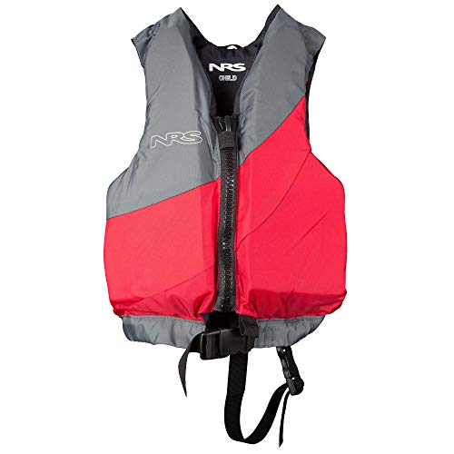 NRS Crew Child Lifejacket (PFD)-Red/Gray-Child