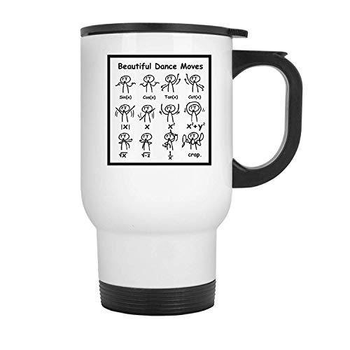 Math Geek Math Teacher Gift - Math Dance Moves - Math Themed Gifts - Math Related Gifts - 11 Oz Travel Mug By Mirasuper