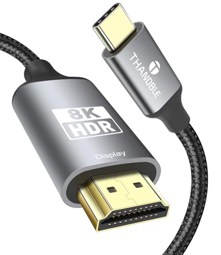 Adaptador USB C a HDMI 2.1 fluidez extrema de 144Hz para monitores