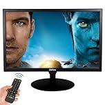 Eoulyee 24 inch Monitoring LCD Display Security Camera Monitor Multifunction Interface HDMI, AV, BNC, VGA, USB, PC Input CCTV Computer Monitor Built-in Speaker 1920x1080 Full HD