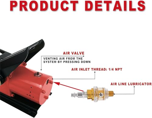 Generic Heroson Air Hydraulic Pump,10,000 Psi High Pressure Pneumatic Hydraulic Pump 1.7L Reservoir Npt 3/8 Inch Oil Outlet thumb #3