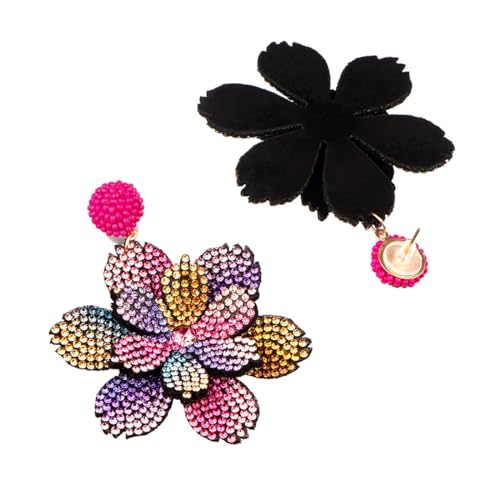 Flower Drop Earrings for Women - Anniversary Gift For Wife