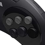 Retro-Bit Official Sega Genesis USB Controller 6-Button Arcade Pad for Sega Genesis Mini, PS3, PC, Mac, Steam, Switch - USB Port - (Black) - Image 5