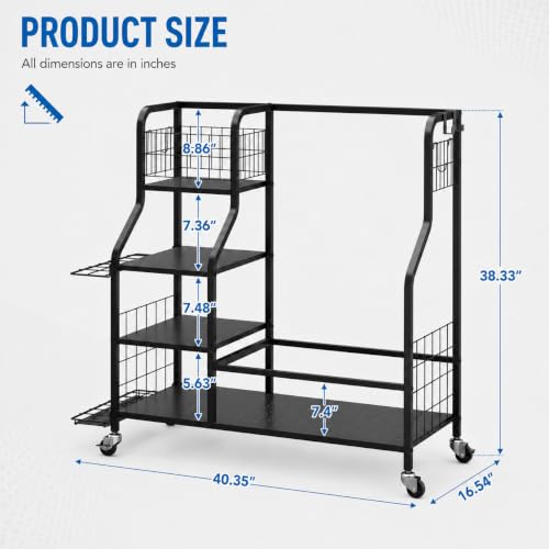 Image of APEXCHASER Golf Bag Storage Organizer