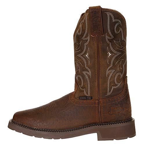Justin Stampede Amarillo Steel Toe Boot3