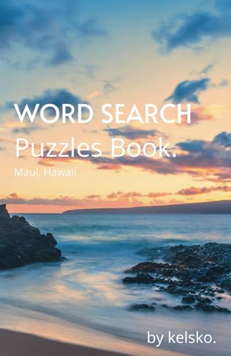 Word Search Puzzles Book - Maui, Hawaii
