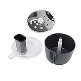  ASHATA Kit de Coupe de Récipient, Kit de Coupe de Récipient de Robot Culinaire Multifonctionnel, pour Vorwerk Thermomix TM5 6 Accessoire de Disque de Déchiquetage de Mélangeur