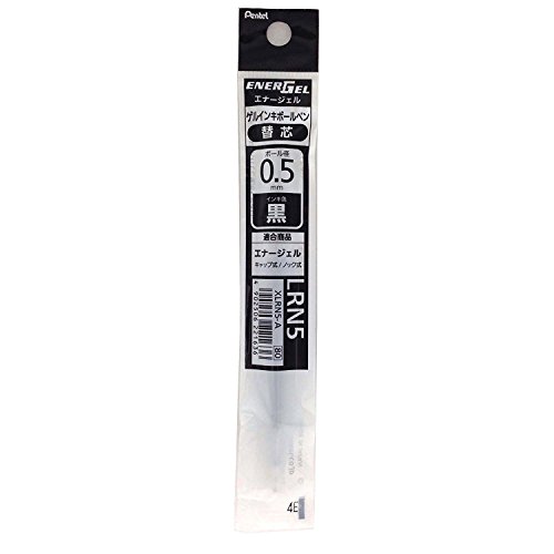 Bolígrafos Pentel Energel Deluxe RTX Gel Líquido 0.5 mm Negro miniatura 3