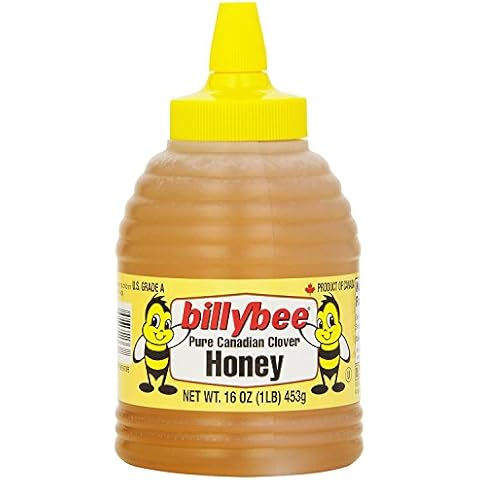 Billy Bee Pure Canadian Clover Honey, 16 oz (Pack of 6) Cover